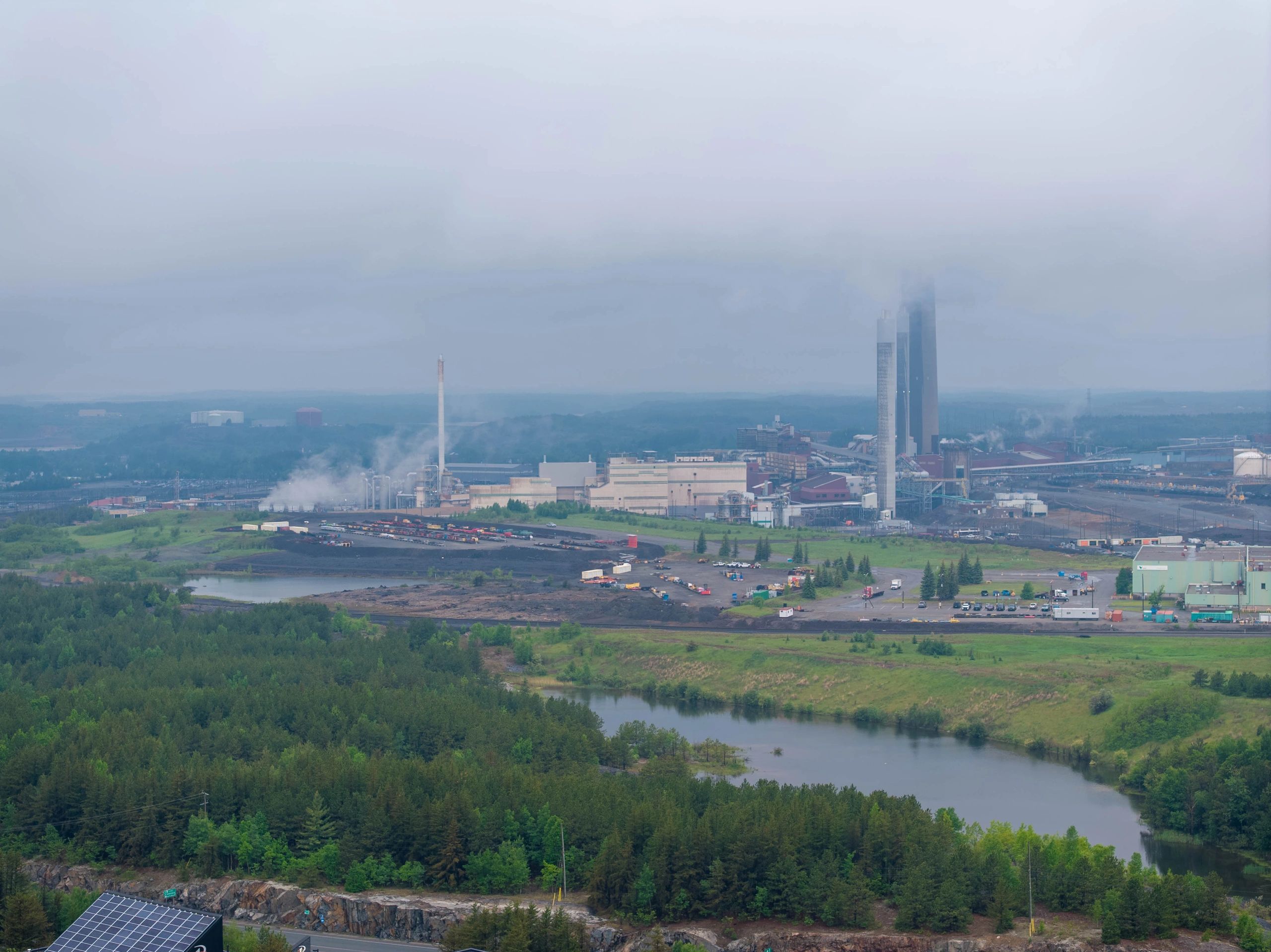 Industrial minerals processing and mining infrastructure