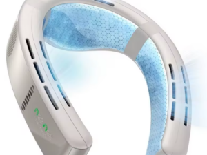 NEWLY Coolify Cyber Neck Air Conditioner Portable Light Electric USB-Powered Manual Hotel & Car Use Immersive