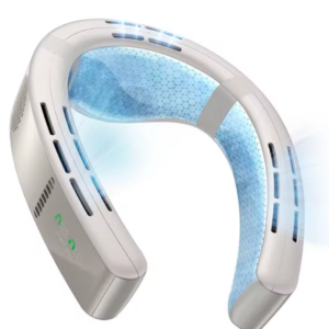 NEWLY Coolify Cyber Neck Air Conditioner Portable Light Electric USB-Powered Manual Hotel & Car Use Immersive