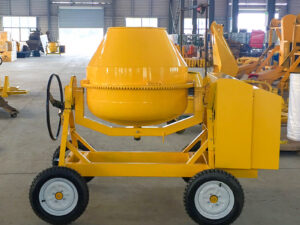 Corey Professional High Efficiency Diesel CM500-4D Motor 500L Durable 6-8m3/h Air Cooled Diesel Engine 10HP 25-30 Concrete Mixer
