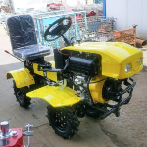 Cost-Effective Price 2 4 Wheel 4X4 Compact Agriculture Mini Garden Farm Tractor Walking Hand Lown Mower Crawler Tractor Machine