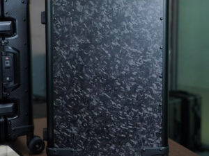 High-end Forged Black Carbon Fiber Travel Bag 174 Rivets Combination TSA Lock TPE Silent Wheels Support 1pc Sample