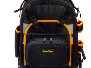 Custom Heavy Duty Tool Backpacks with Plastic Hard Bottom Case Tools Storage Electrician Carpenter Tool Bag
