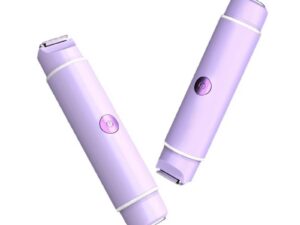 2 in 1 Rechargeable Shaver for Women Electric Bikini Body Trimmer Double Head Body Lady Shaver Pubic Hair Trimmer