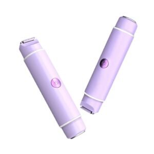2 in 1 Rechargeable Shaver for Women Electric Bikini Body Trimmer Double Head Body Lady Shaver Pubic Hair Trimmer