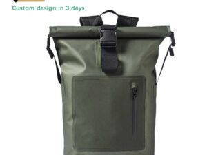 Custom PVC Roll-Top Backpack Multifunction Waterproof Dry Bag for Camping Kayaking Outdoor Travel