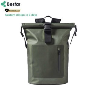 Custom PVC Roll-Top Backpack Multifunction Waterproof Dry Bag for Camping Kayaking Outdoor Travel