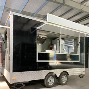 Full Equipped Multifunctional Food Trailer Mobile Food Van Ice Cream Candy Truck Customized Cooking Equipment CE/DOT Certified