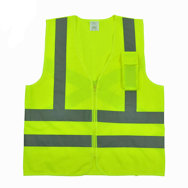 Direct Wholesale Car Emergency Safety Vest-ANSI Class 2 Waterproof Reflective High Visibility Customized Logo Fluorescent