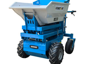 KONSTANT Electric Wheel Barrow Minidumper 1-Year Warranty Garden Loader 3-5 Ton Capacity Power Buggies Concrete Electric Crawler