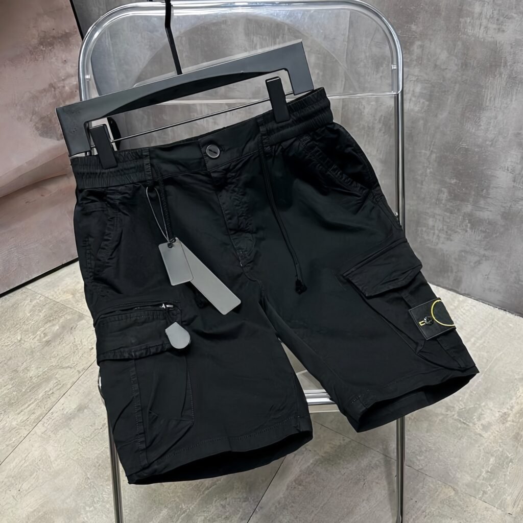2026 New Style Hip-Hop Fashion Durable Outdoor Stone Vintage Washed Loose Island Workwear Shorts For Men