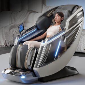 CITICITY Hot Sale 3D Dual Mechanism Shiatsu Zero Gravity Sl Track Heating Full Body Massage Chair Timing Control Comfortable