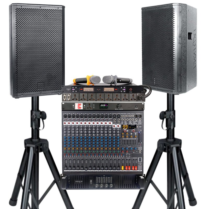 Factory Price Professional Speakers Audio Sound Equipment Neodymium Sonido Profesional Active Subwoofer Bass Passive Speaker