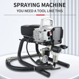 High Voltage Electric Airless Spray Gun Machine Small Household Coatings and Paint Latex Powerful Paint Diy Spraying Equipment