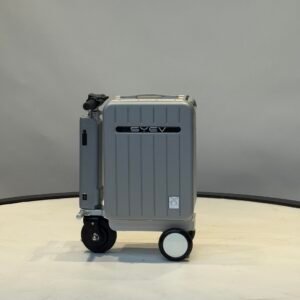 Outdoor Travel Motorized Suitcase Aluminum Alloy ABS Hard Shell Carry On Luggage with 16KM Battery Range and 200W Motor
