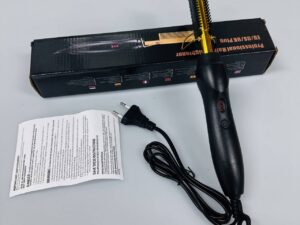 2026 Ceramic Ionic Hair Straightener Curling Iron Portable Electric Hot Comb Fast Heating Professional Salon Used Spanish French