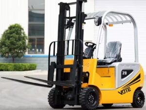 2 Ton Loading Capacity Electric Forklift Lift 3 m Battery Forklift 3 Ton Electric Forklift