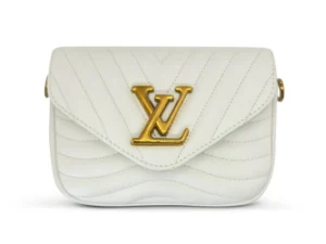 Louis Vuitton New Wave Multi-Pochette white quilted leather