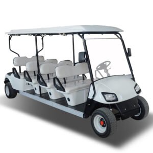 8 Seaters Modern Electric Power Steering Golf Cart 72V Ac Motor