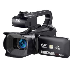 Best Sale 18X Digital Zoom 4.0" Touch Screen WIFI 6K Camcorder Video Camera 64MP IR Night Vision Vlogging Camera for YouTube