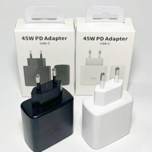 Hot Sale 45W PD Super Fast Charger Adapter EU/US/UK Type C PD Port Fast Charging for Samsung S24 S25 S26 S23 ultra