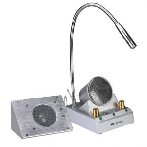 5W bank window counter intercom for Bank Office Store Retekess TW105