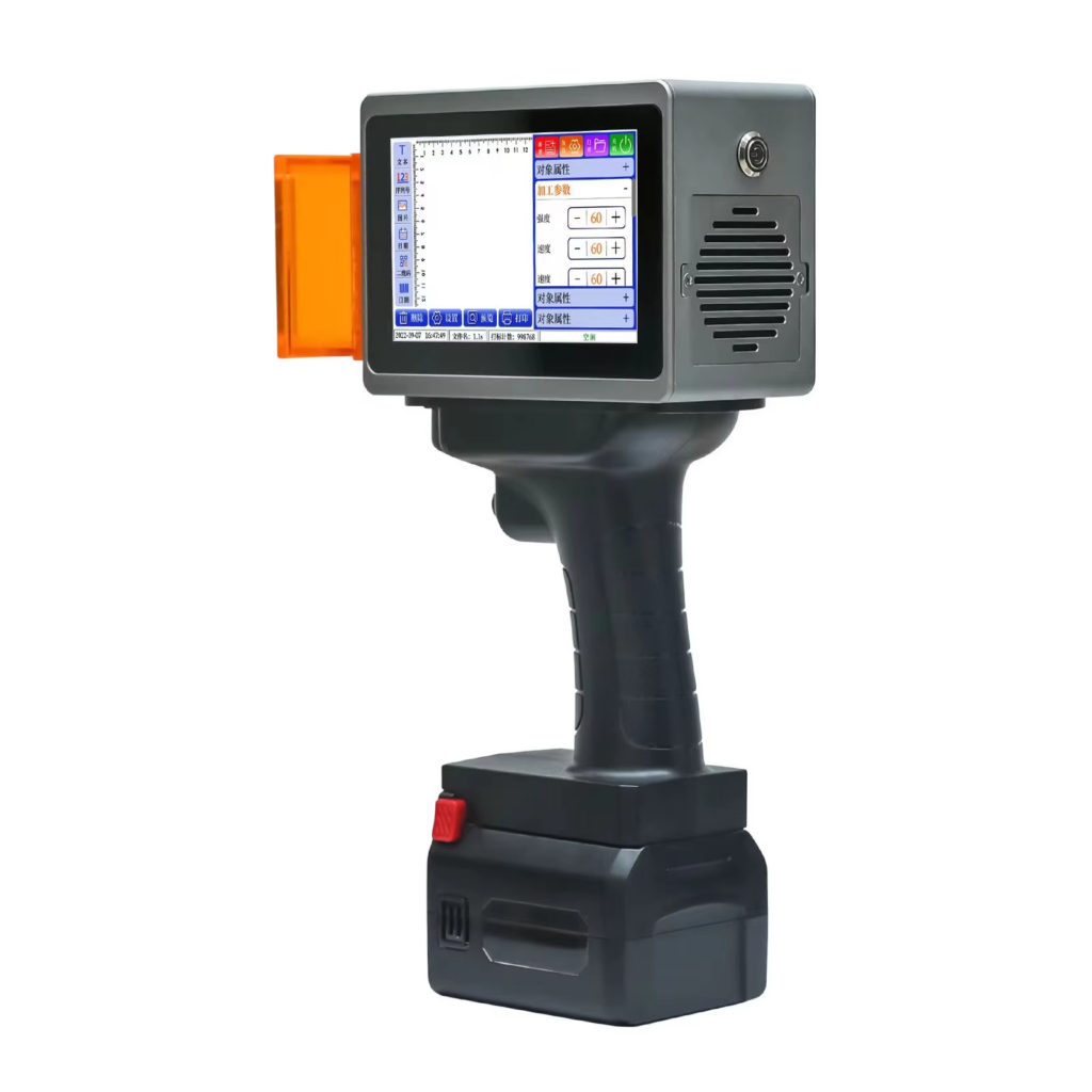 New L4pro Handheld CNC Fiber Laser Marker Portable Engraving Machine DXF/BMP/AI/LAS Plastic/Rubber Digits/Symbols Air-Cooled