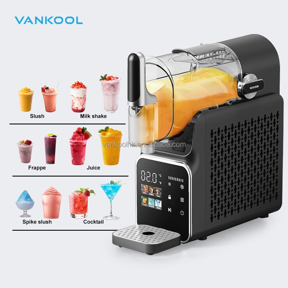 Wholesale Portable 1.8L Electric Slushy Maker Household 8 in 1 Frozen Drink Ice Crusher Thailand Granita Machine