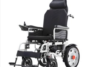 Ultra Lightweight Lithium Battery Electric Wheelchair Portable Folding Design with Remote Control Made of Aluminium Alloy