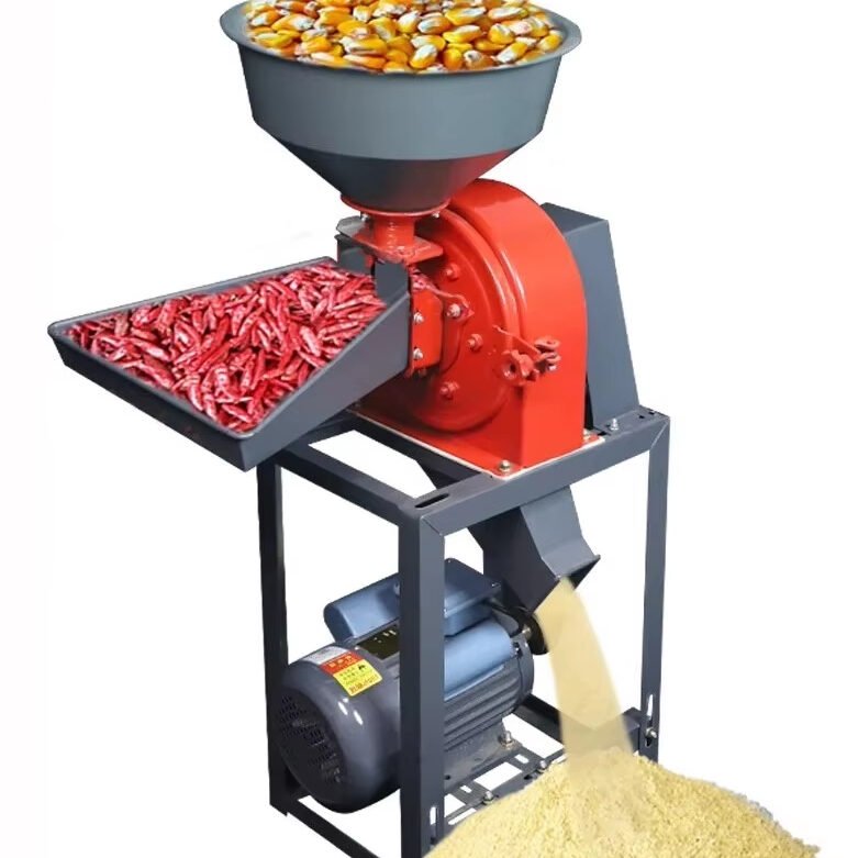 Hot Sale Grinding Mill Machine for Maize Universal Grain Mill Machine for Corn Wheat Beans Spices Chili Pepper Grinding Machine