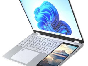15.6+7Inch Dual Screen 1920*1080 N100 Processor Portable Laptop For Office Touchscreen - 图片 2