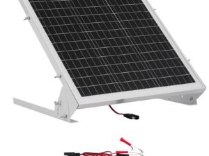 20W 12V MPPT Controller Adjustable Solar Battery Trickle Charger Mono Solar Panel Maintainer with Adjustable Features - Image 1