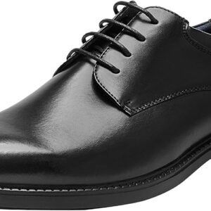 Bruno Marc Men's Business Shoes Derby Lace-Up Shoes Suit Shoes Leather with