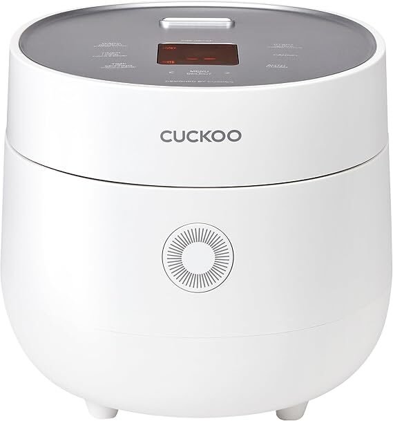 CUCKOO Visit the CUCKOO Store CUCKOO Micom Fuzzy Logic Rice Cooker, 12-Cup Cooked, White, CR-0675FW