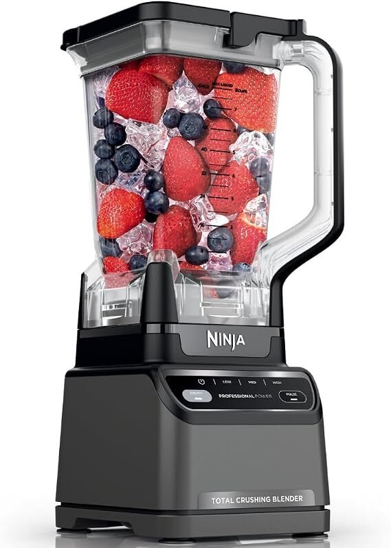 Ninja Professional Blender 2.0, 1200W, Auto-iQ, 72oz Pitcher, BR201AMZ 1200W Total Crushing blades + Auto-iQ Crush program for smoothies & frozen drinks. 4 speeds. Dishwasher safe.