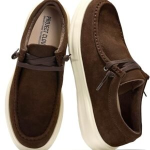 Project Cloud Genuine Leather Loafers for Men - Non-Slip Mens Shoes (Dante)
