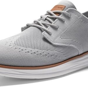 Bruno Marc Men's KnitFlex Craft Mesh Oxfords Sneakers